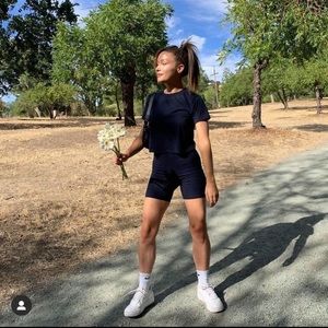 Lett Clothing Madrid shorts in black - S